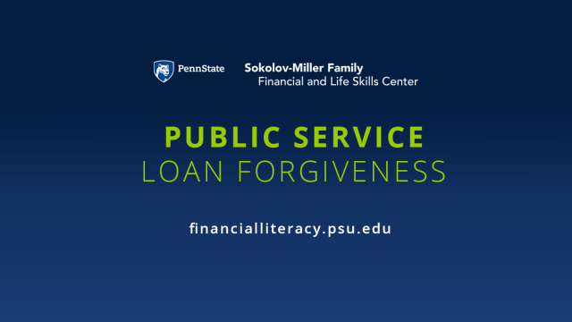 More Penn State employees may qualify for federal loan forgiveness