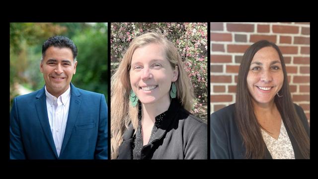 Three selected as Administrative Fellows for 2022-23