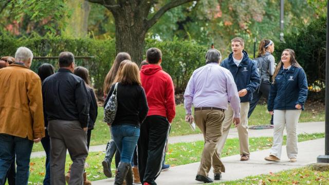 Undergraduate Admissions at Penn State University Park to pay tour guides