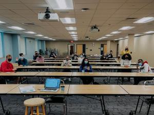Lehigh Valley students collaborate with faculty on COVID-themed journal article Lehigh Valley students collaborate with faculty on COVID-themed journal article