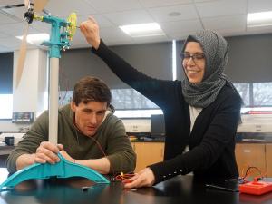 Model turbine kits provide hands-on experience for Hazleton engineering students Model turbine kits provide hands-on experience for Hazleton engineering students